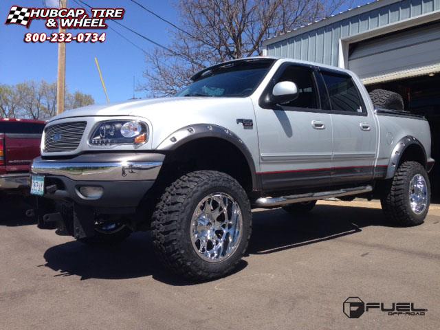 vehicle gallery/ford f 150 fuel throttle d512 20X12  Chrome wheels and rims