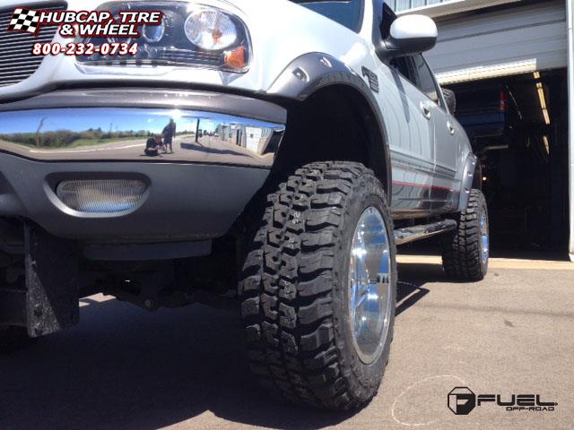 vehicle gallery/ford f 150 fuel throttle d512 20X12  Chrome wheels and rims