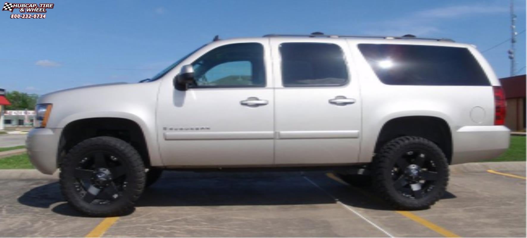 Chevrolet Suburban XD Series XD775 Rockstar Wheels Matte Black