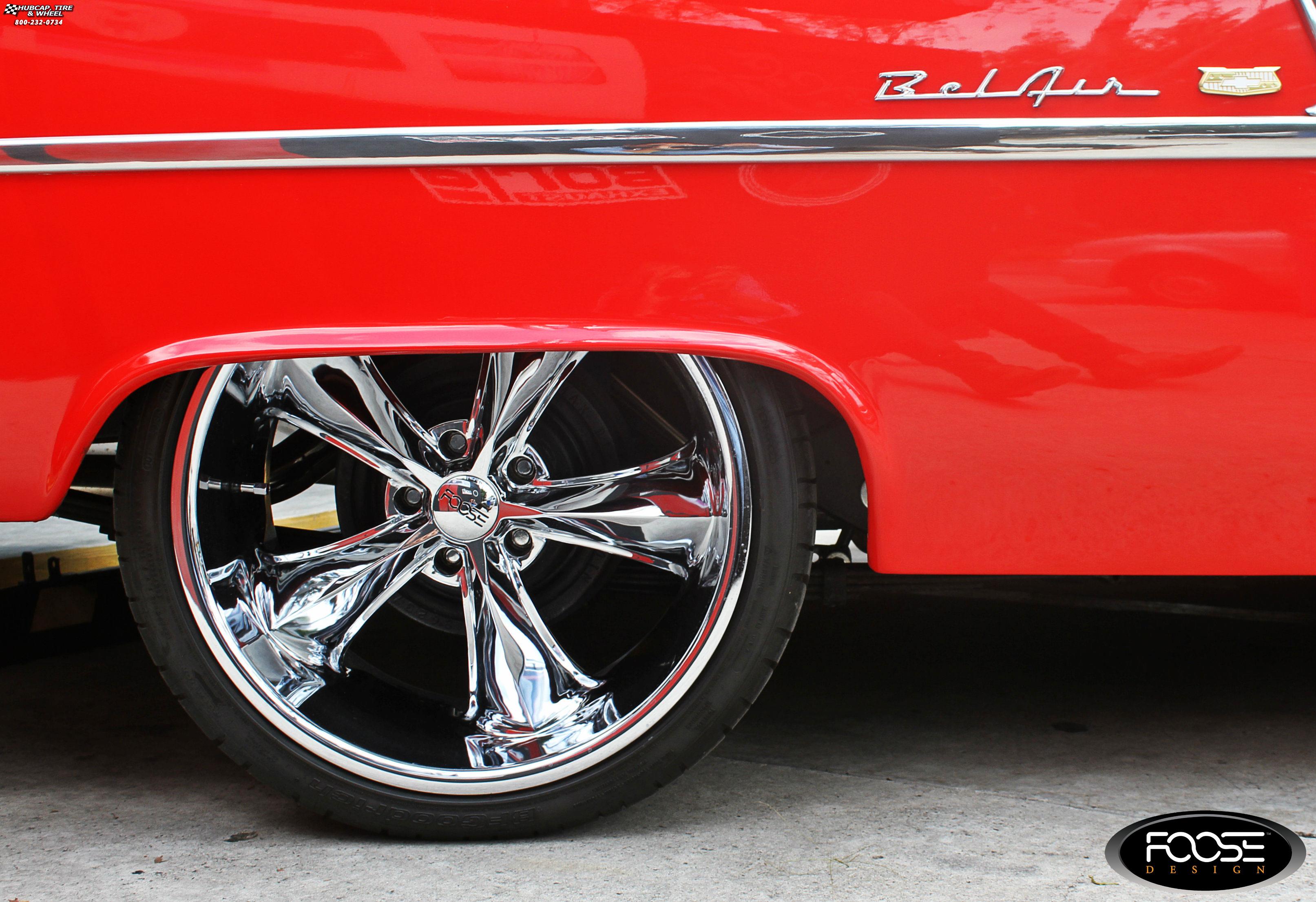 vehicle gallery/1955 chevrolet bel air foose legend f105 20X9  Chrome wheels and rims