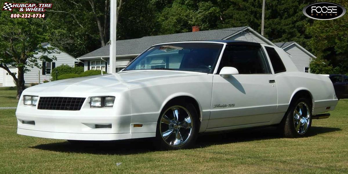 vehicle gallery/1988 chevrolet monte carlo foose legend f105 17X8  Chrome wheels and rims