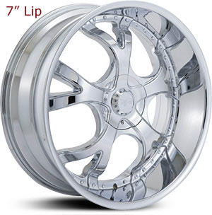 24x10 Effen Revenge Chrome RWD