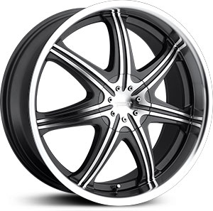 20x8.5 American Racing Filo Anthracite Machined HPO