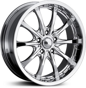 20x8.5 Boss 308 Chrome HPO
