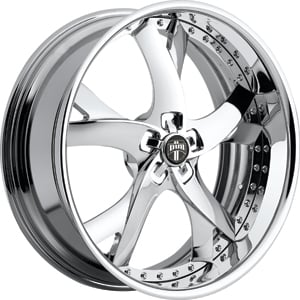 24 Dub X-160 Chrome FWD