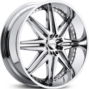26 x 10 Dub Dirty Dog 8 Chrome FWD