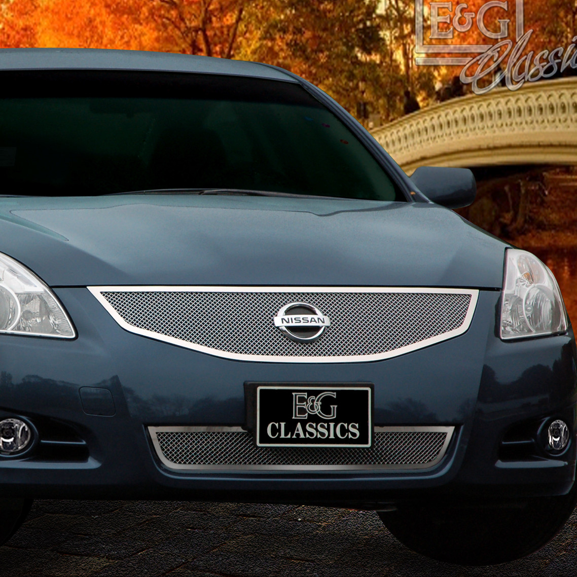 E&G Classics 20102012 Nissan Altima Grille 2Pc Fine Mesh Grille 1084
