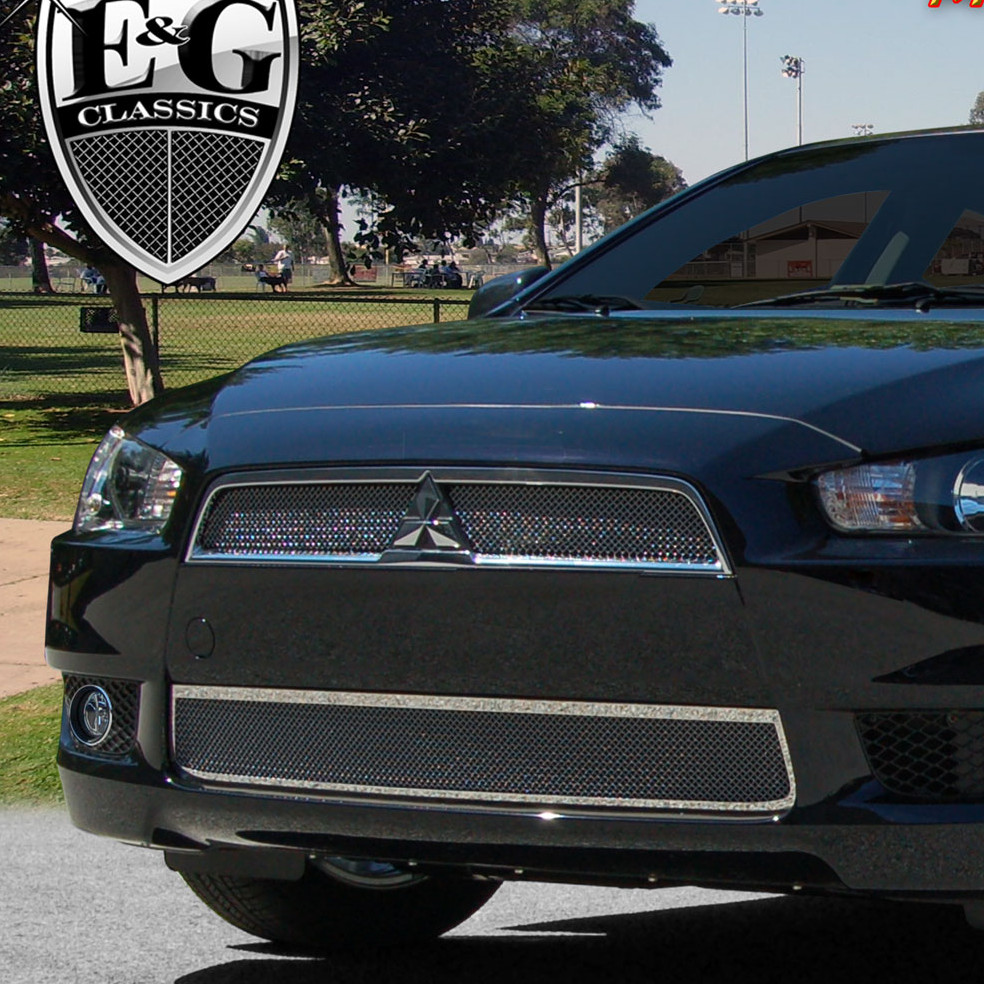 E&G Classics 20112013 Mitsubishi Lancer Grille 3 Pc Super Fine Mesh