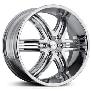 22x9 Boss 344 Chrome HPO