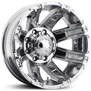 17x6.5 Ultra Gauntlet (Dualie REAR) 024 Chrome REV