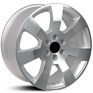 18x8 Cadillac SRX 4607 Silver w/Machined Face HPO