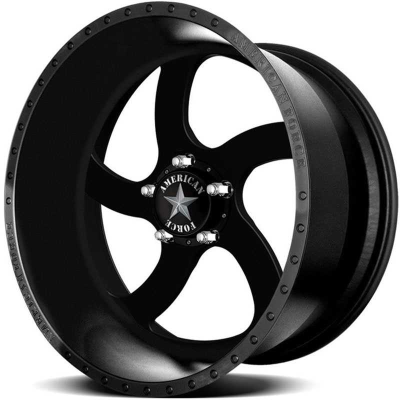 American Force BLADE SS5  Wheels Black Textured-Solid 