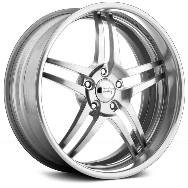 19x8 American Racing Vintage Forged VF481 High Luster Polished REV