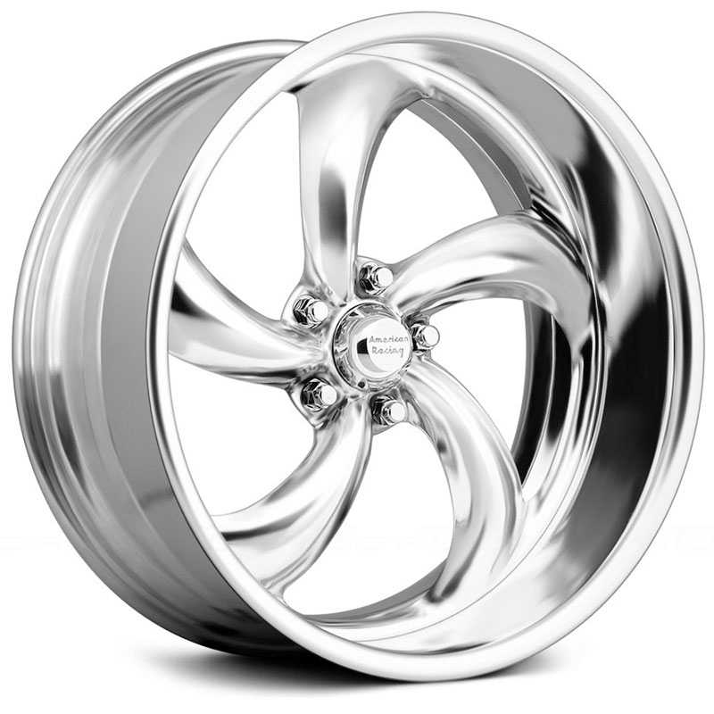 19x8 American Racing Vintage Forged VF489 High Luster Polished REV