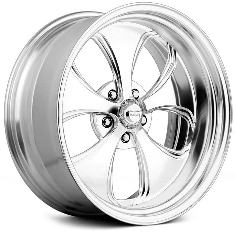 18x8 American Racing Vintage Forged VF491 High Luster Polished MID