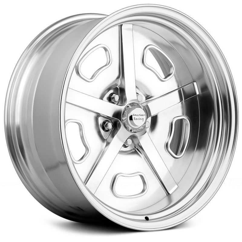 20x10 American Racing Vintage Forged VF493 High Luster Polished RWD
