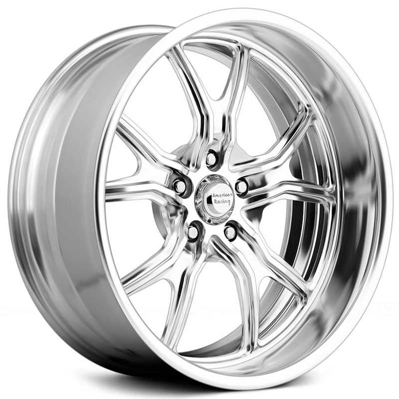 20x8.5 American Racing Vintage Forged VF498 High Luster Polished REV
