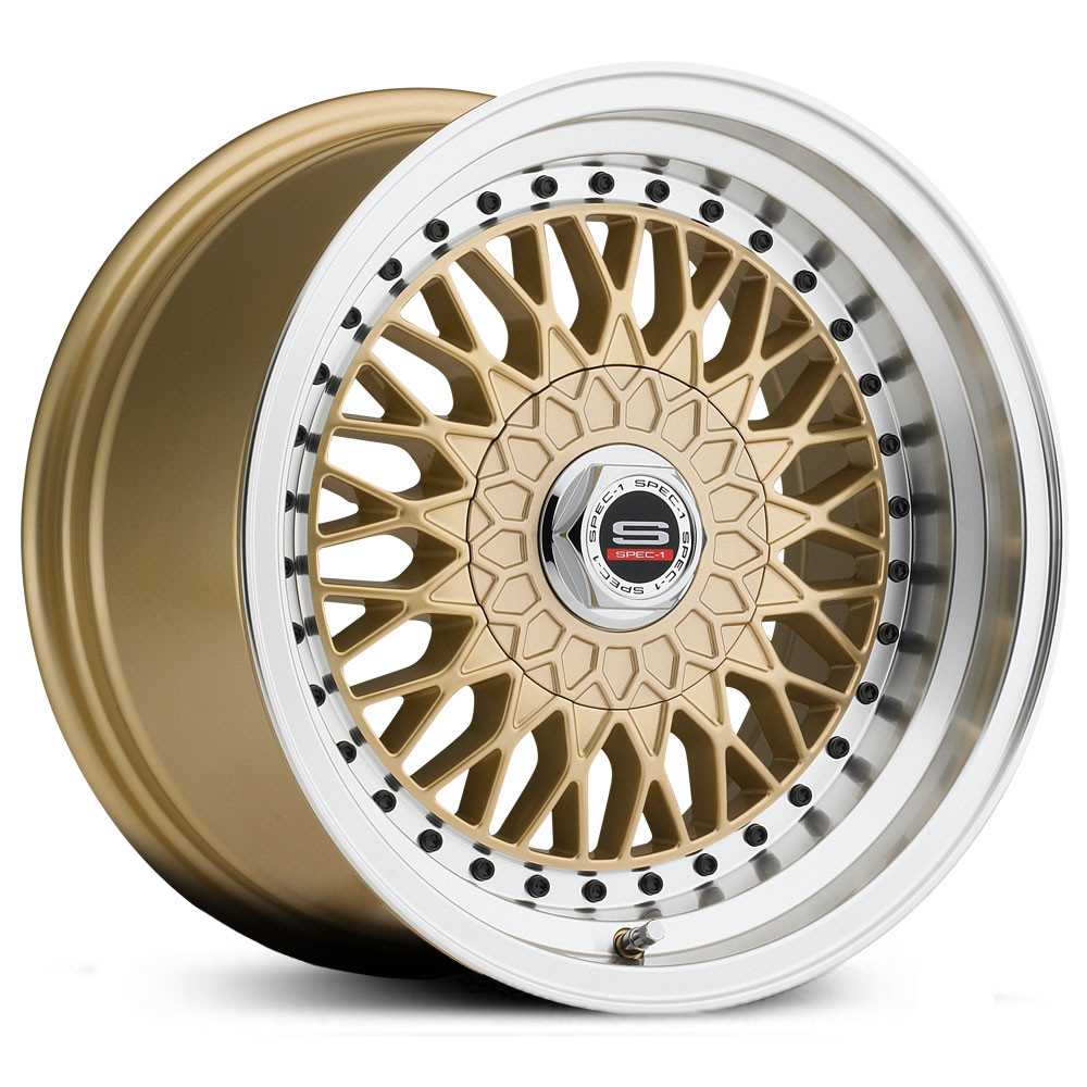 Spec-1 SP-3T Track Edition Gold Center Machined Lip