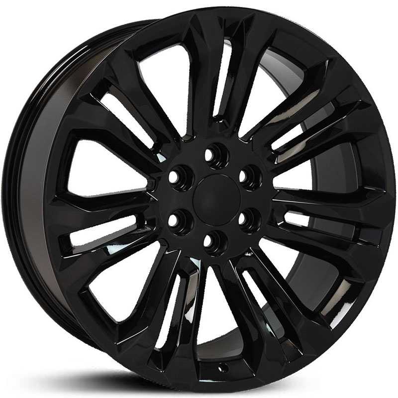 Chevy Silverado 1500 Style (CV43)  Wheels Black