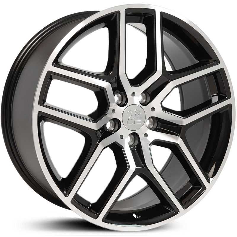 Fits Ford Explorer Style (FR73)  Wheels Black Machined Face
