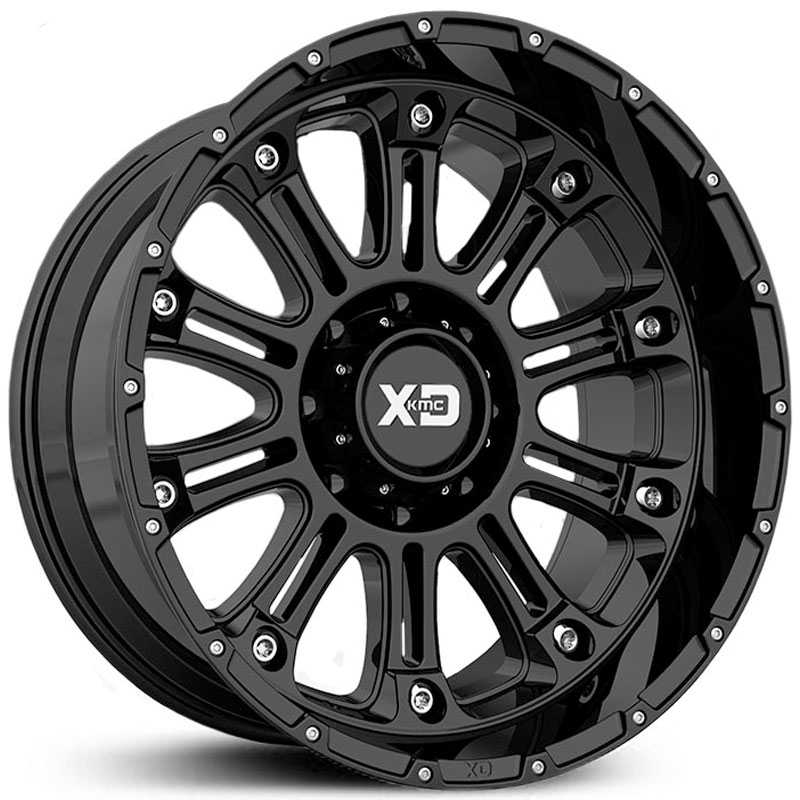 XD Series XD829 Hoss 2  Wheels Gloss Black