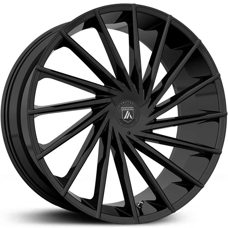 Asanti Black Label ABL-18  Wheels Gloss Black
