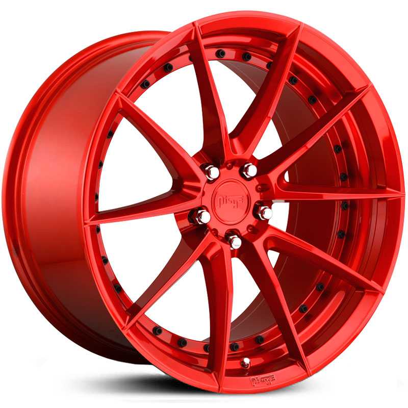 Niche M213 Sector  Wheels Candy Red