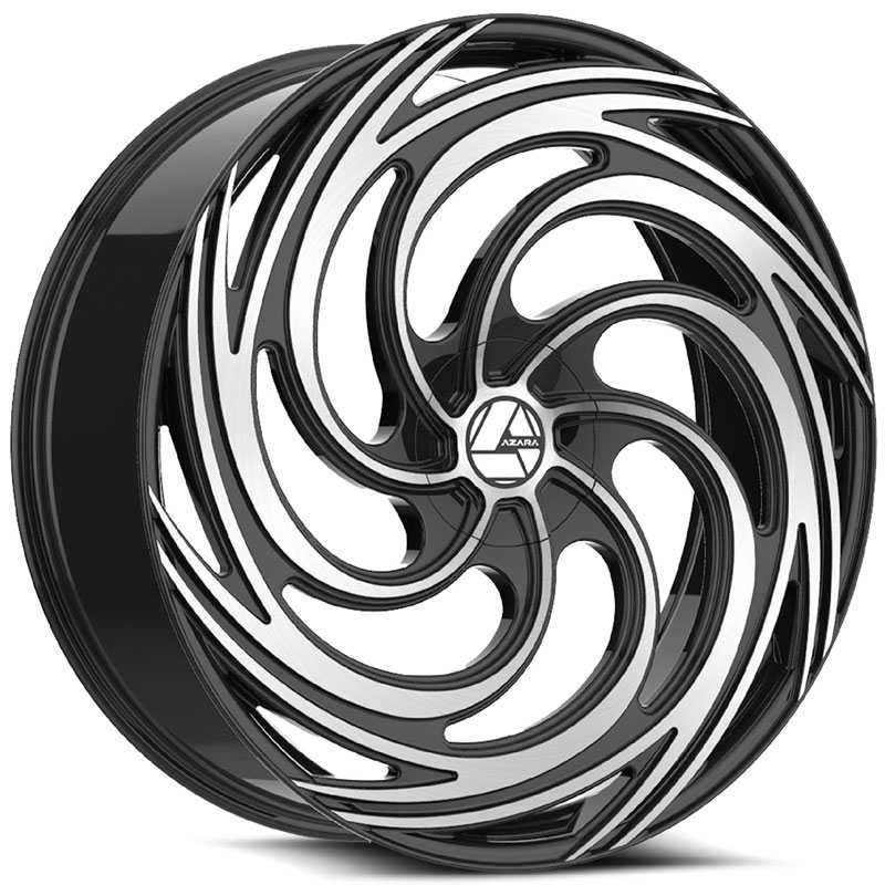 Azara Wheels AZ519  Wheels Gloss Black Machined