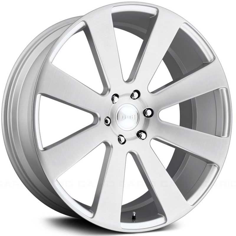Dub S213 8-Ball  Wheels Silver w/ Brushed Face