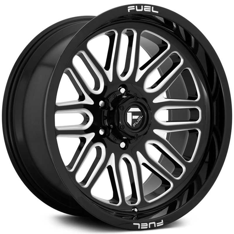 Fuel D662 Ignite  Wheels Gloss Black & Milled