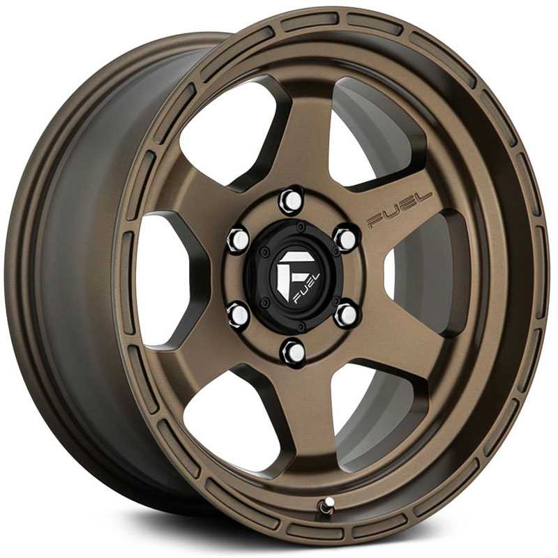 Fuel D666 Shok  Wheels Bronze