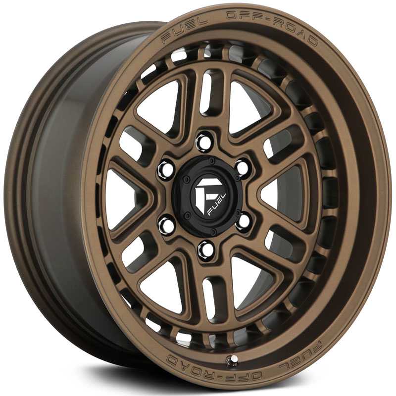 Fuel D669 Nitro  Wheels Bronze