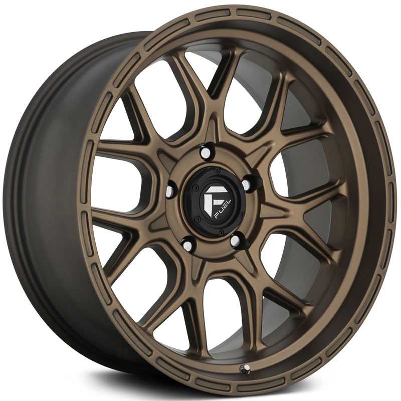 Fuel D671 Tech  Wheels Bronze