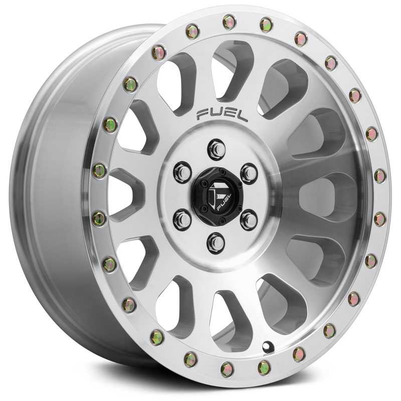 Fuel D647 Vector  Wheels High Luster Polished