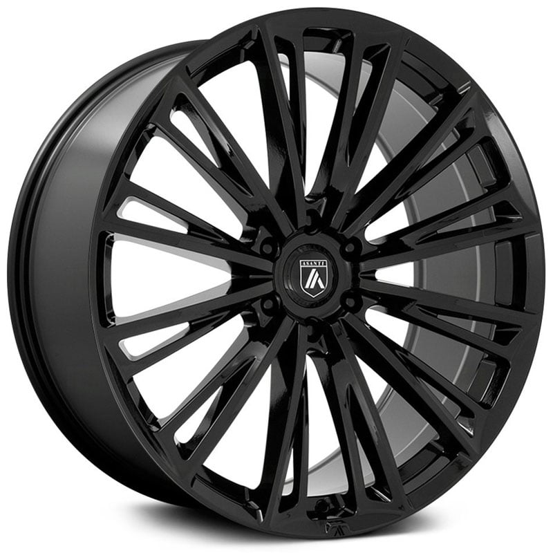 Asanti Black Label ABL-30 Corona  Wheels Gloss Black