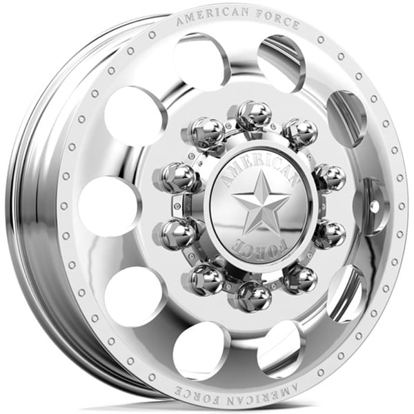 American Force Dually HOLES  Wheels Polished
