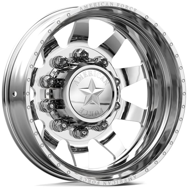 American Force Dually INDEPENDENCE  Wheels Polished Rear