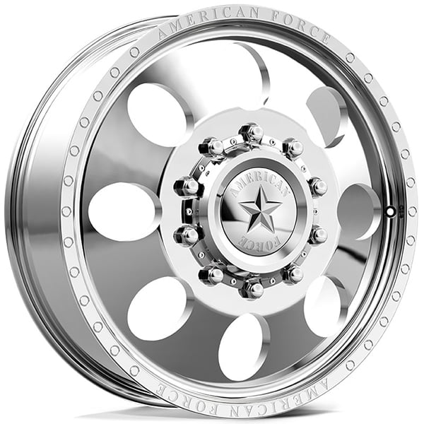 American Force Dually DB01 Radial  Wheels Polished Front