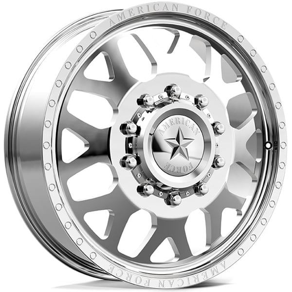 American Force Dually DB03 Payload  Wheels Polished Front