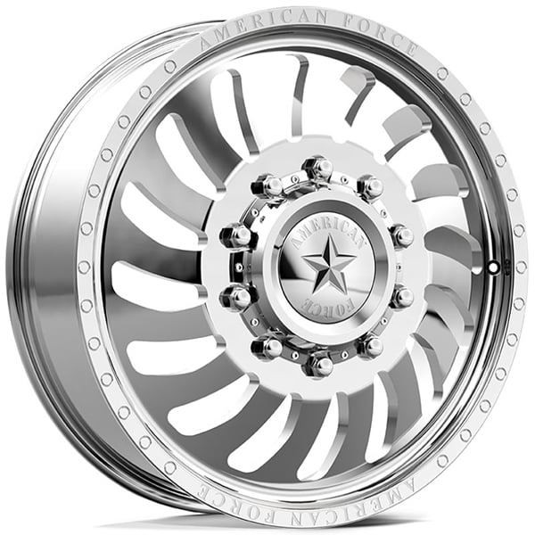American Force Dually DB06 Wave  Wheels Polished Front