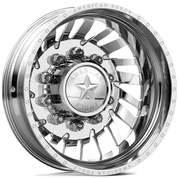 American Force Dually Thrust  Wheels Polished Rear