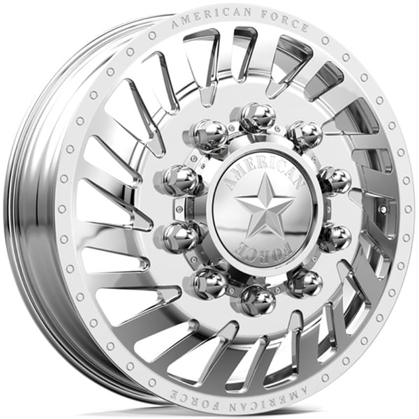 American Force Dually Thrust  Wheels Polished