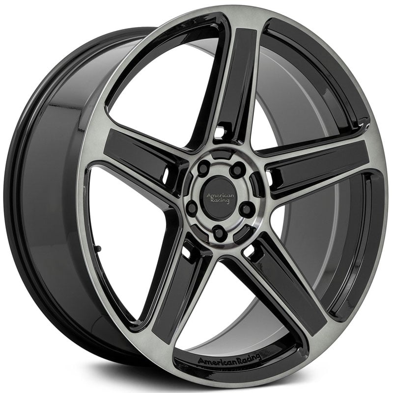 American Racing AR936 Hellion  Wheels Gloss Black w/ Gray Tint
