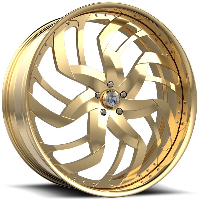 Asanti FS19 2PC  Wheels Gold