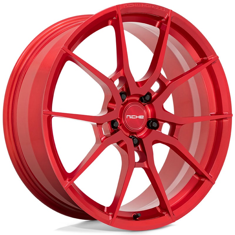 Niche Kanan T113  Wheels Brushed Candy Red