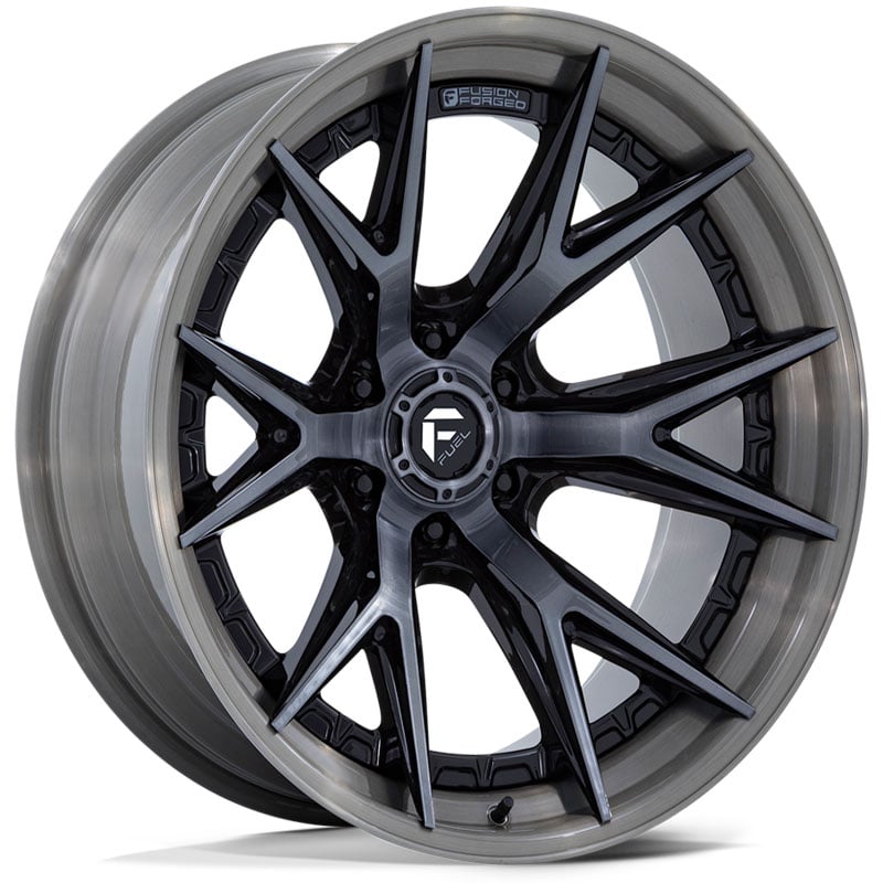 Fuel FC402 Catalyst  Wheels Gloss Black Brushed Dark Tint