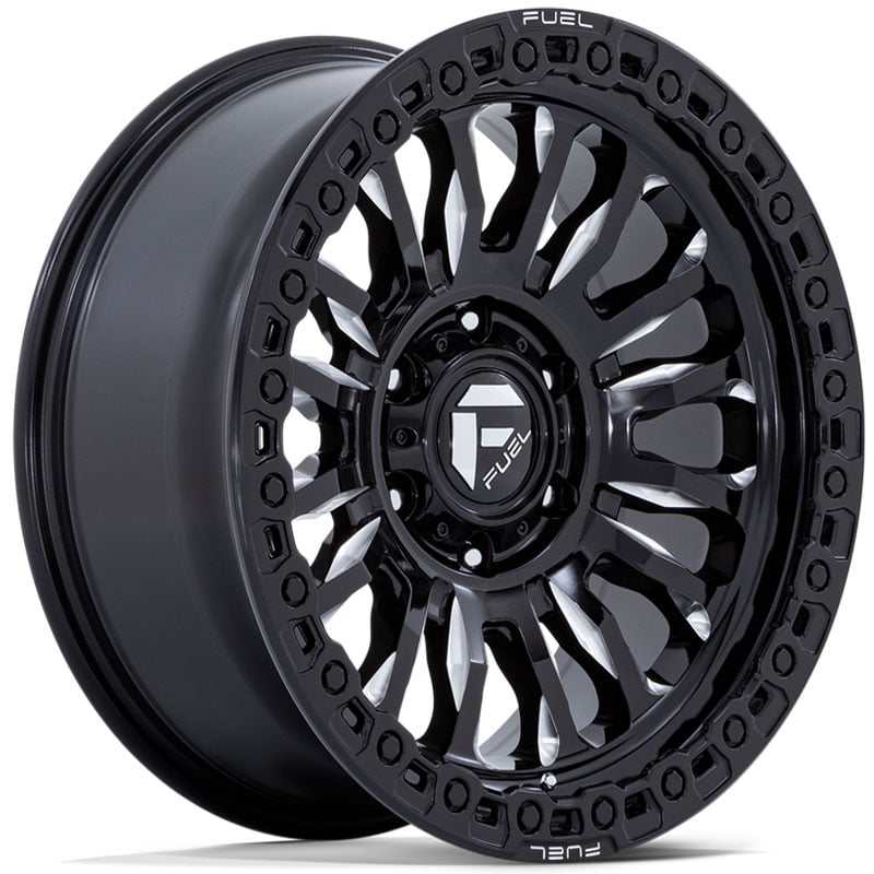 Fuel FC857 Rincon  Wheels Gloss Black Milled
