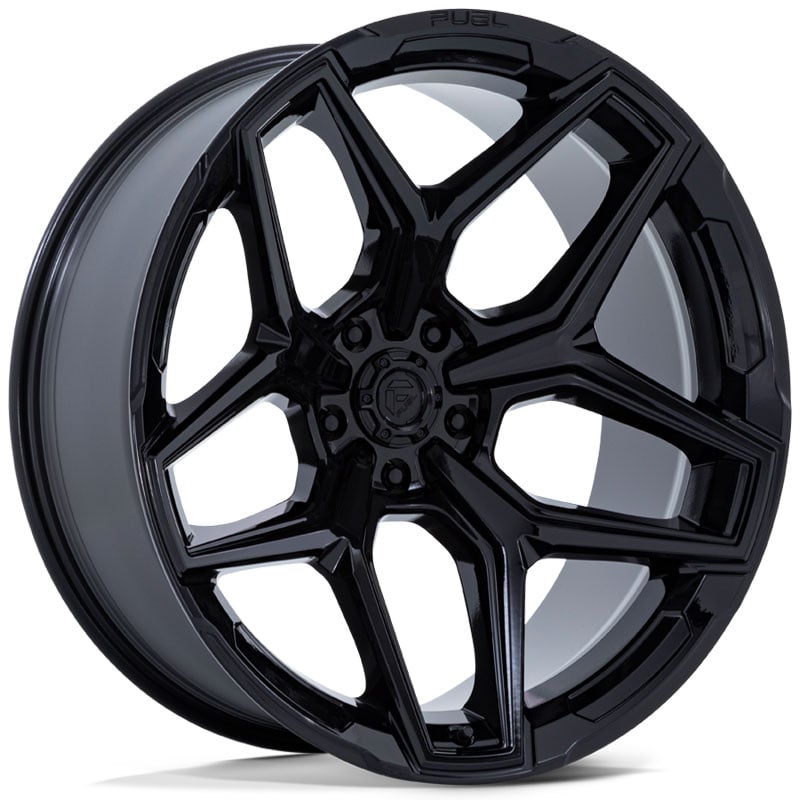 Fuel D854 Flux  Wheels Gloss Black