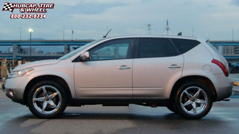 vehicle gallery/2006 nissan murano foose speed f136  Chrome wheels and rims