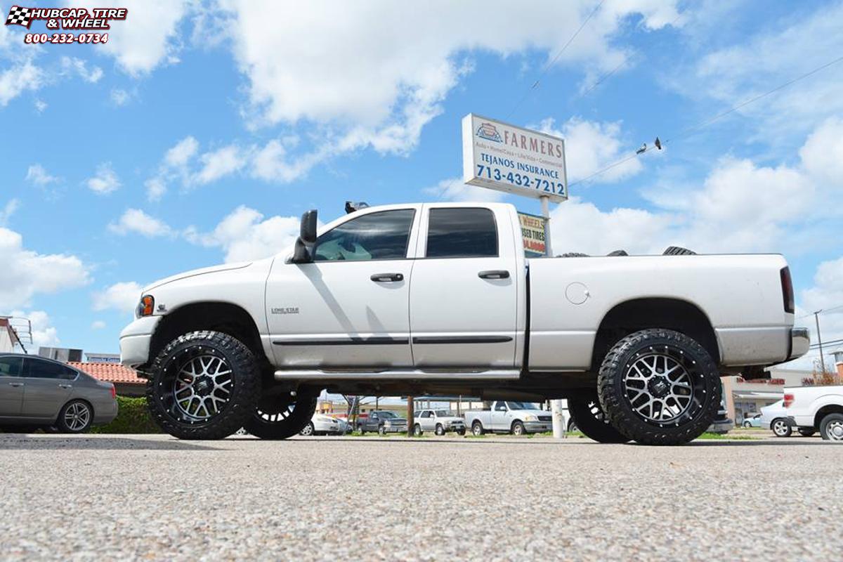vehicle gallery/ram 1500 xd series xd820 grenade  Satin Black Machined Face wheels and rims